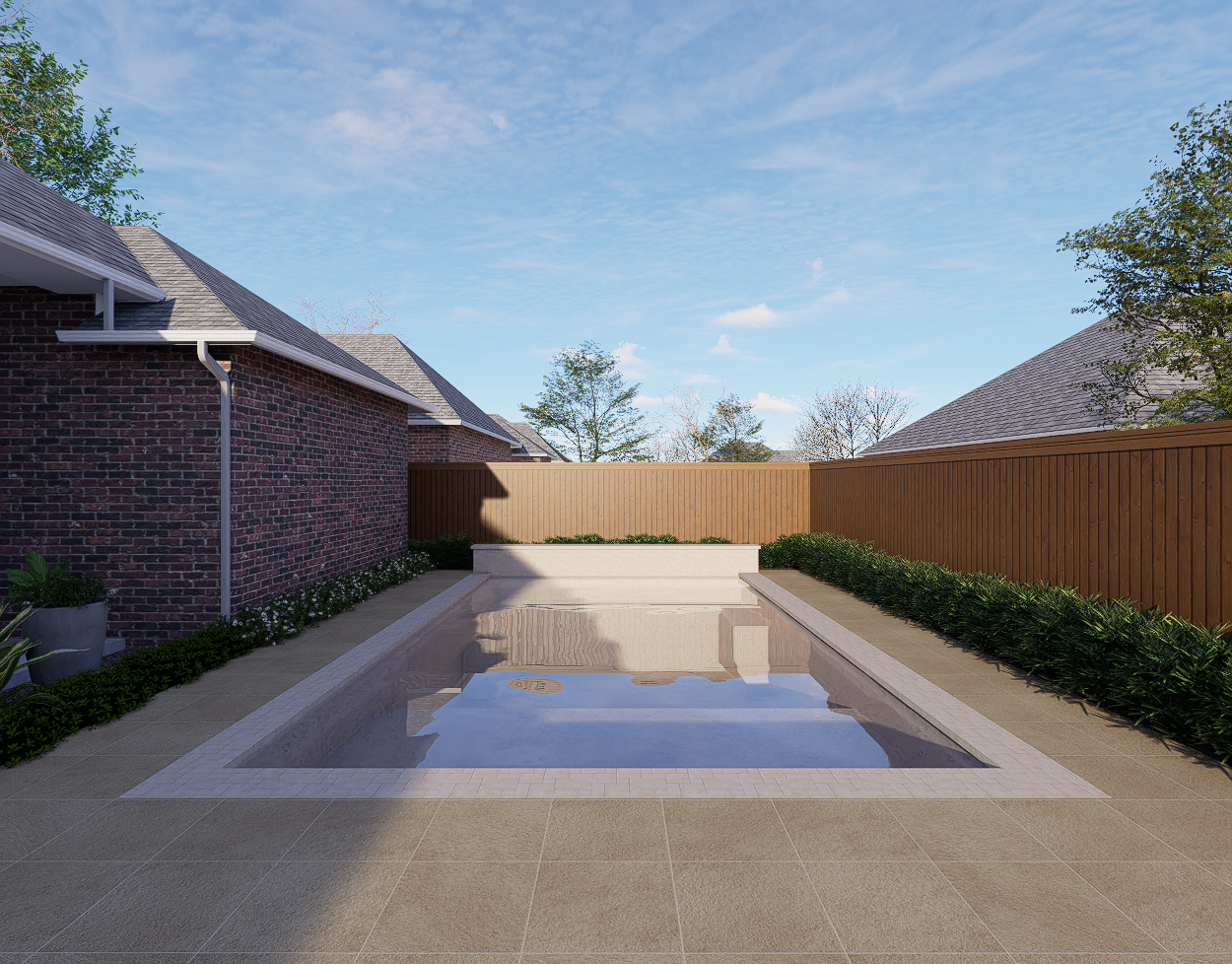 Monochromatic Cocktail Pool Design